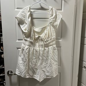 White Romper